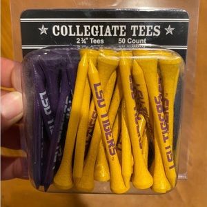 LSU golf tees